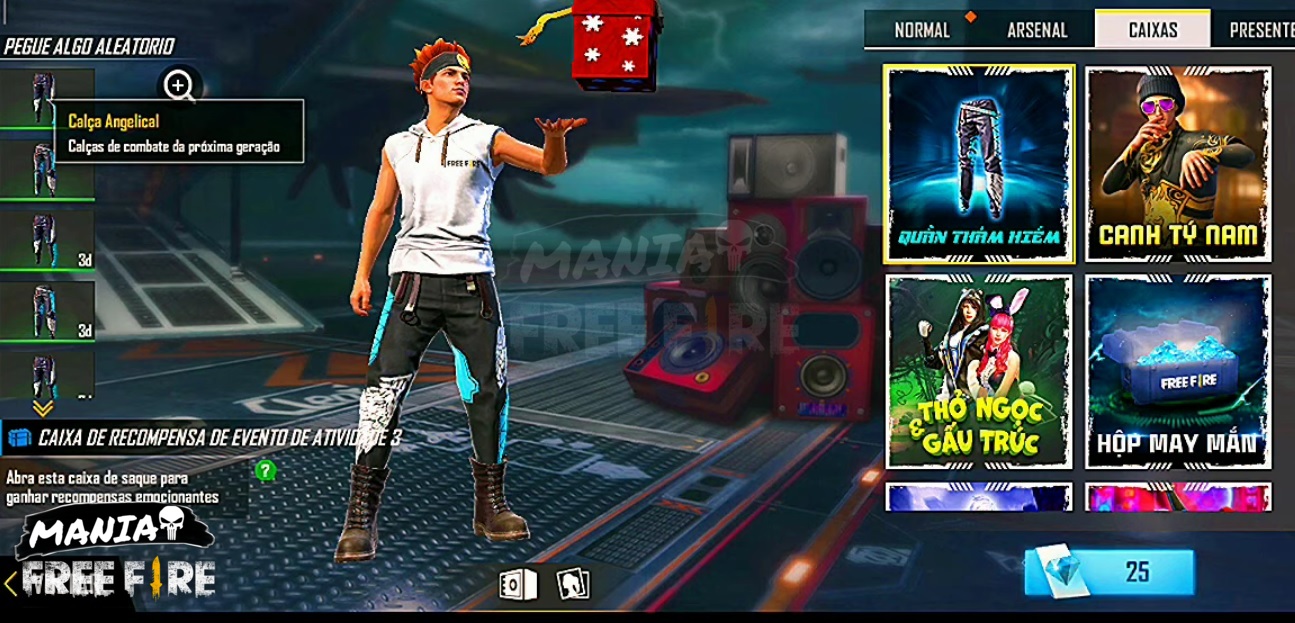 O Retorno da Calça Angelical ao Free Fire - Mania Free Fire