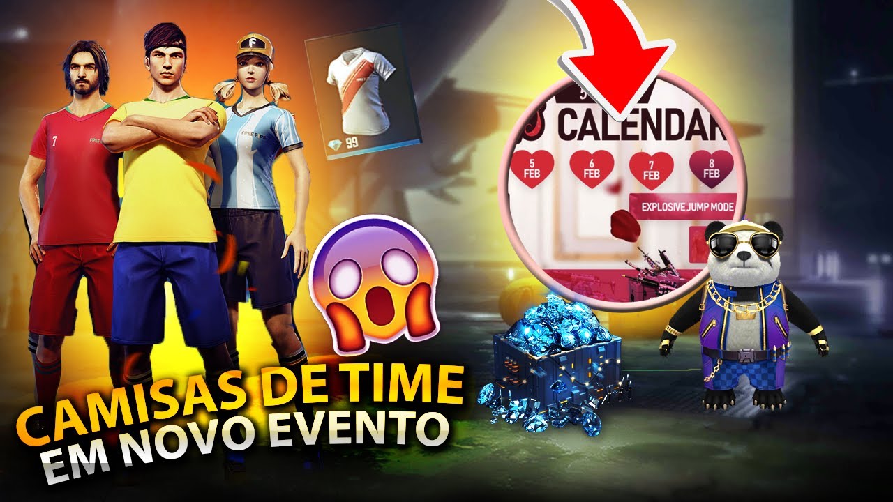 Free Fire: evento de recarga de diamantes traz skin Máscara Dentes