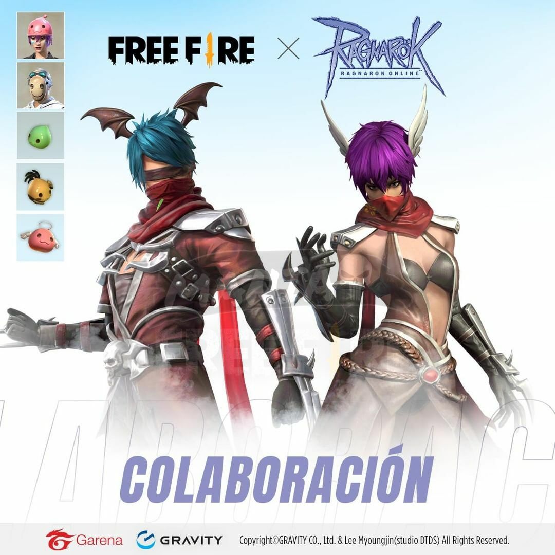 Free Fire: Garena anuncia evento de Ragnarok Online com skins e PET