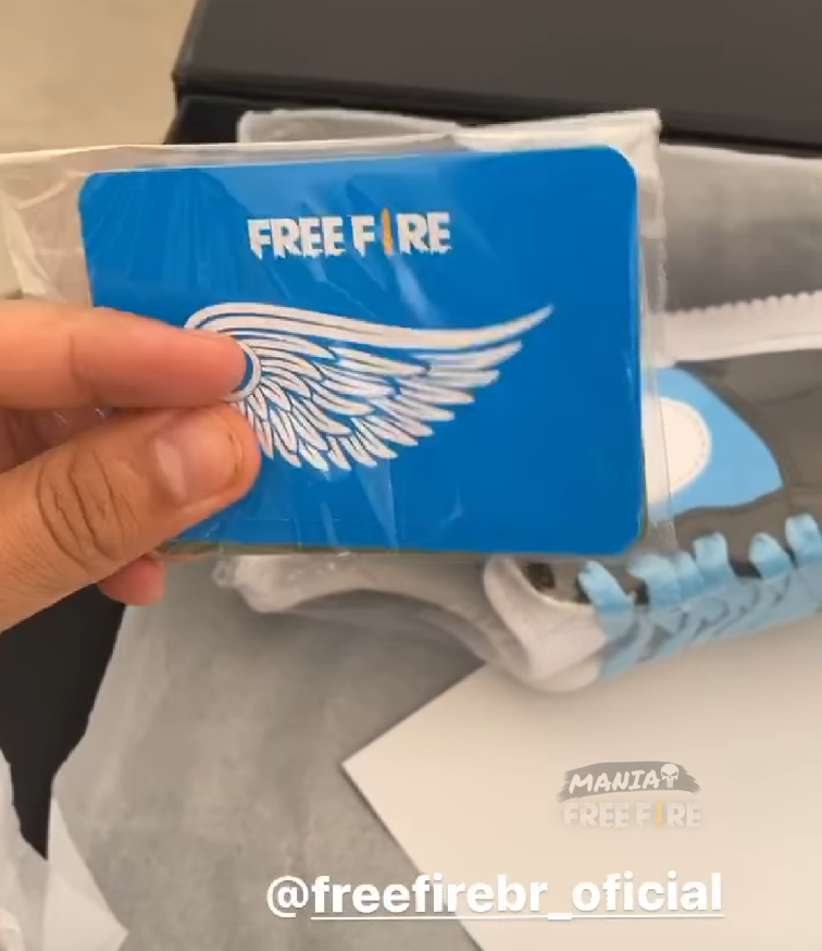 CODIGUIN FF: Free Fire libera código Calça Angelical (Azul