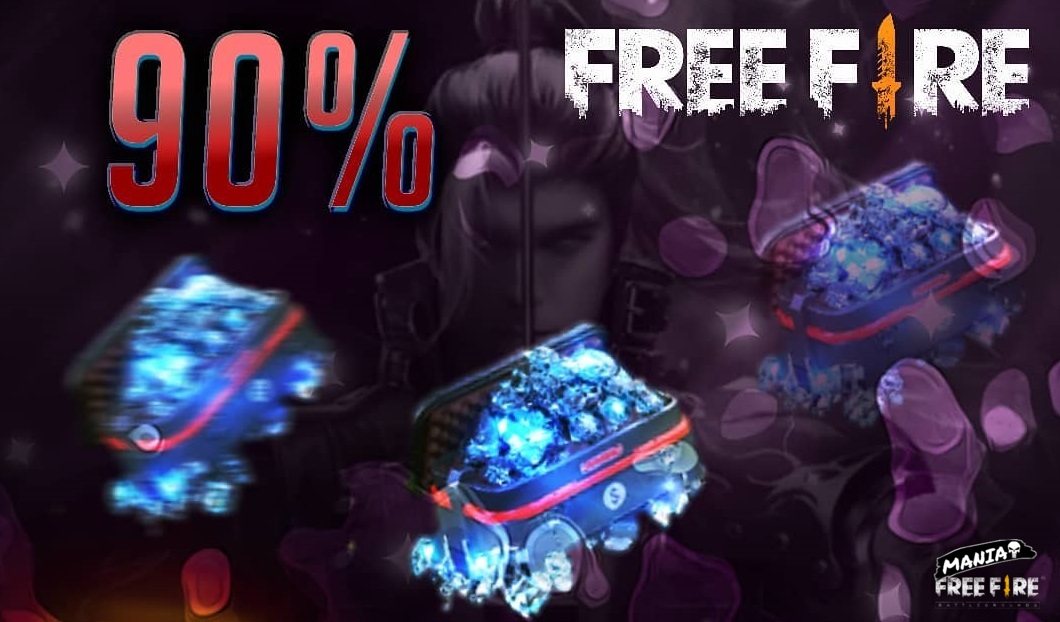 Voltou! Ganhe bônus de 90% em diamantes Free Fire pelo Recarga