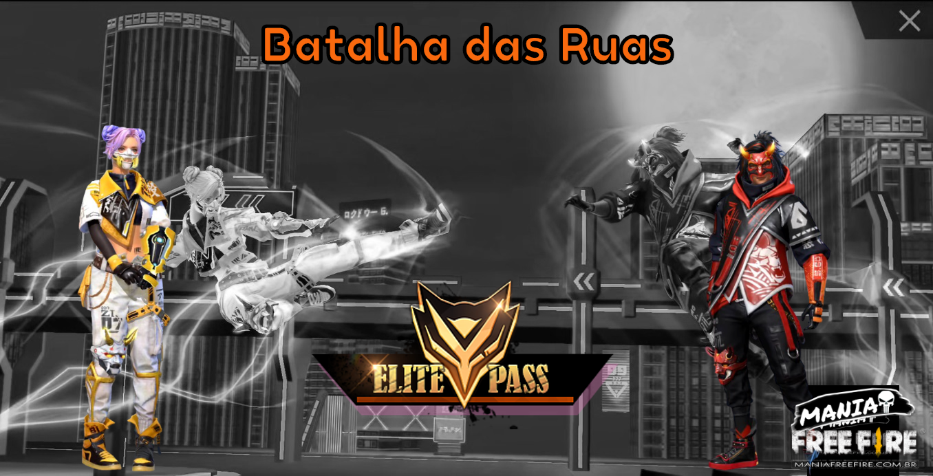 CODIGUIN FF: Códigos Free Fire do passe de elite Batalha das Ruas