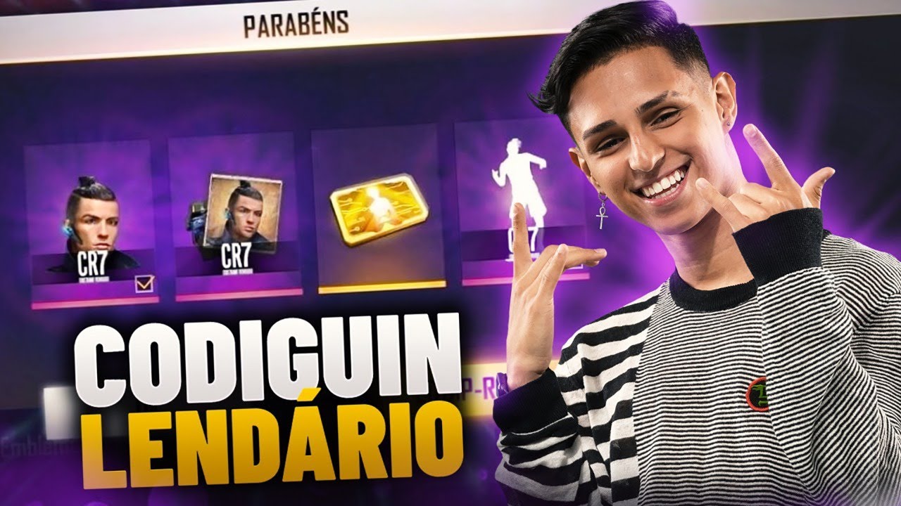 CODIGUIN FF 2020: Códigos Free Fire do Chrono - Cristiano Ronaldo CR7 -  Free Fire Club