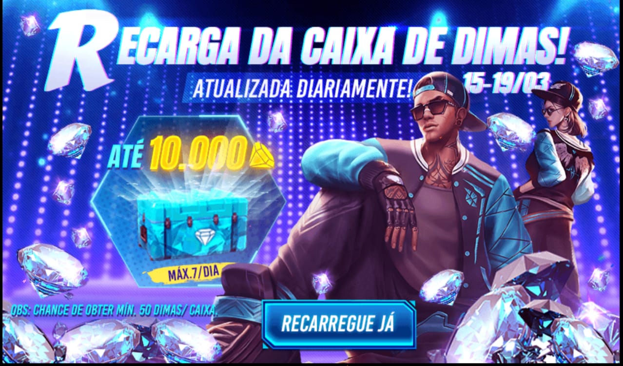 COMO RECARREGAR DIAMANTE NO FREE FIRE PELO KWAI  COMO GANHAR MAIS DE  10.000 DIAMANTES GRÁTIS 