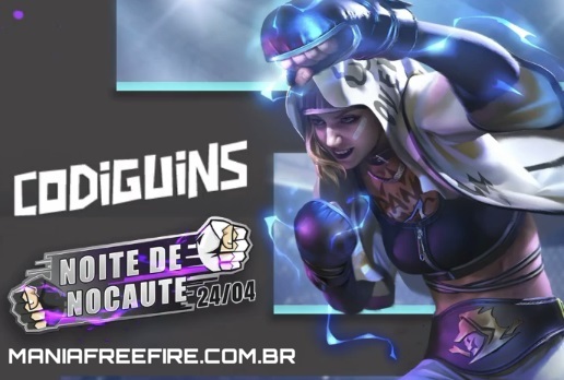 CODIGUIN FF: Novos códigos Free Fire com itens do evento Noite de Nocaute  chegam ao jogo