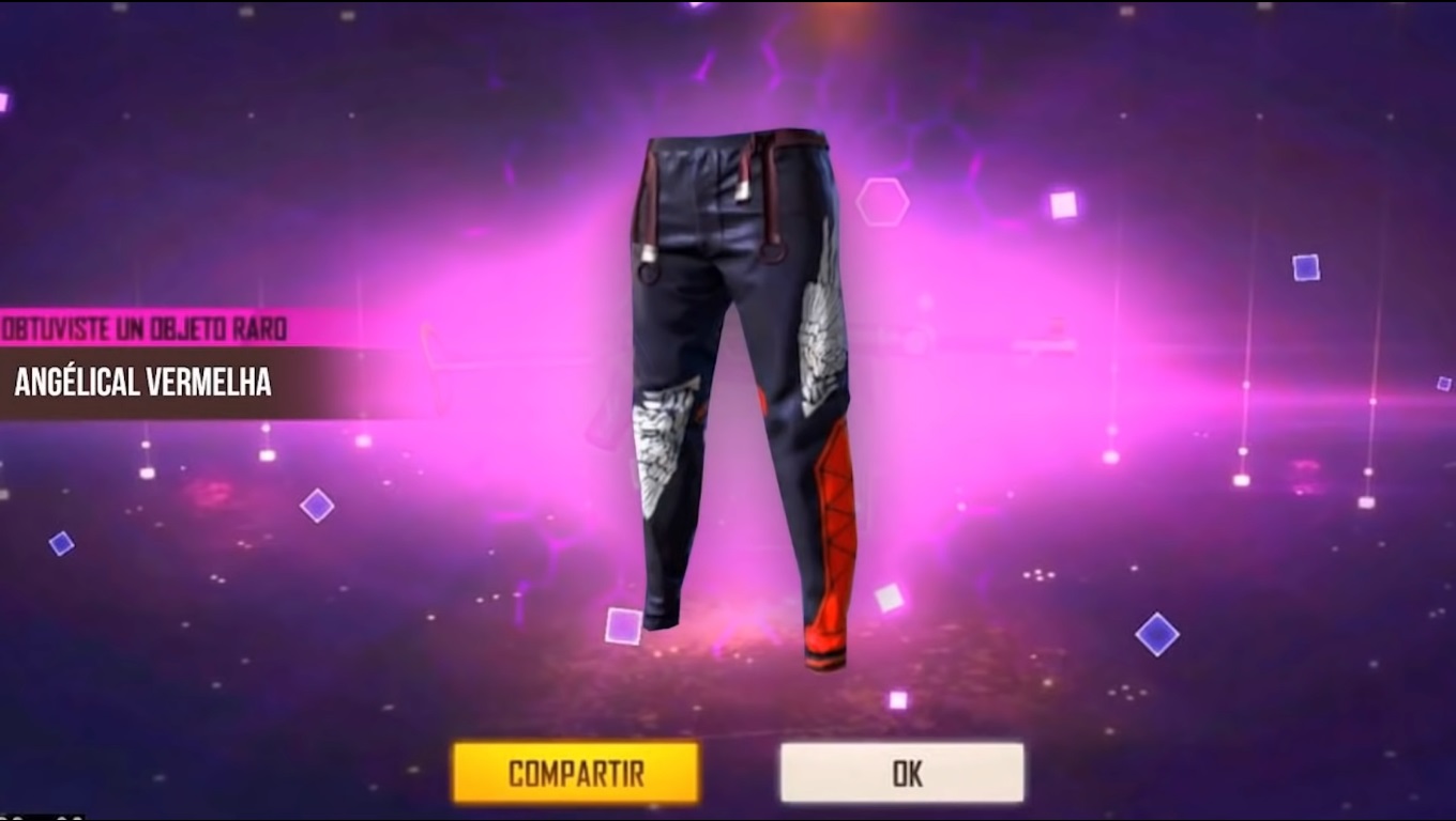 CODIGUIN FF: Calça angelical disponível em parceria com Burger King