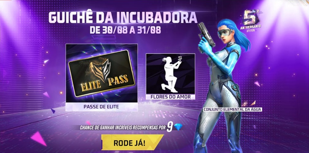 CODIGUIN FF: códigos Free Fire de 11 a 31/08 para resgatar no