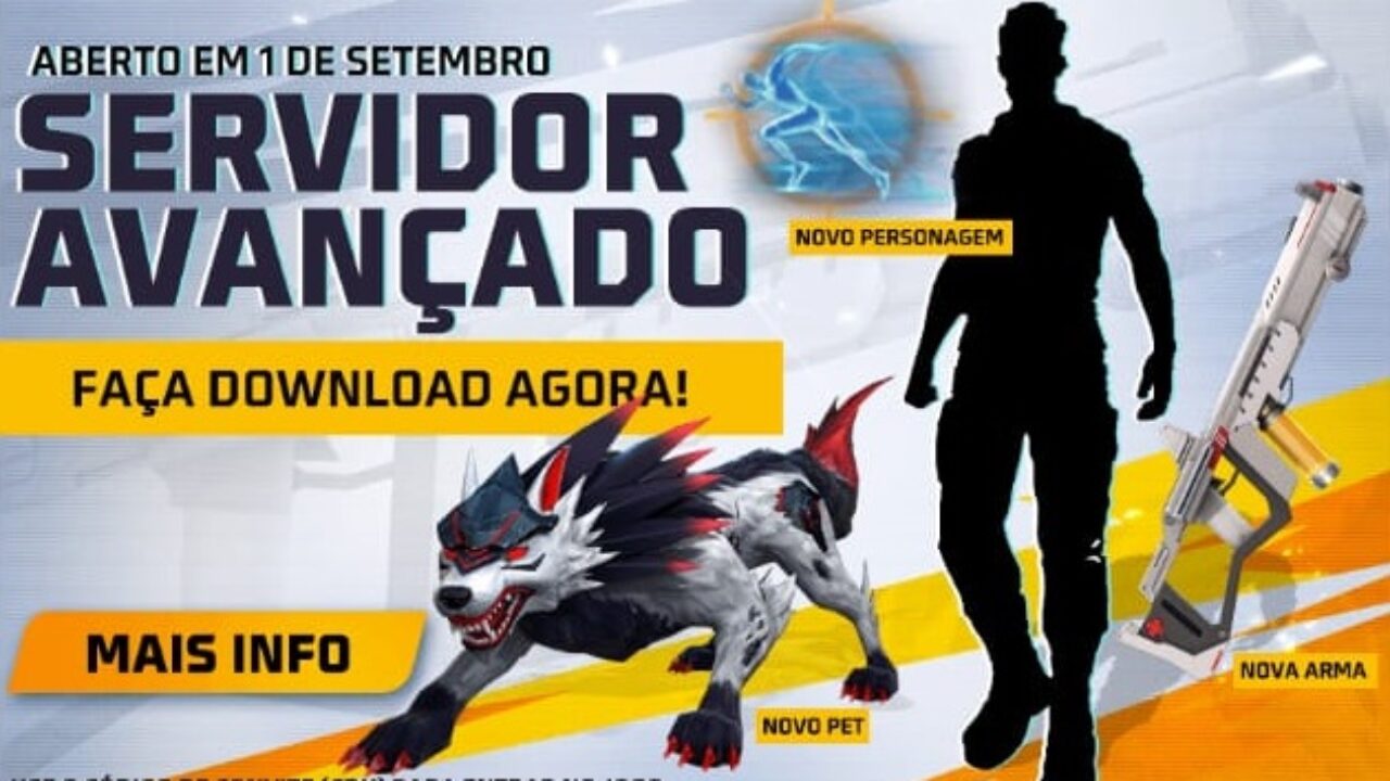 🚨 URGENTE!! COMO BAIXAR E ENTRAR NO SERVIDOR AVANÇADO DO FREE FIRE E CÓDIGO  DE ATIVAÇÃO! 