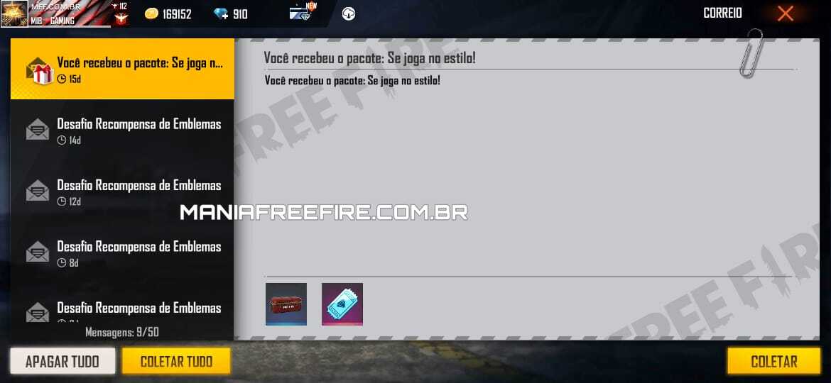 CORRE!! NOVO CODIGUIN INFINITO QUE TODOS PODEM RESGATAR NO FREE FIRE!! E  NOVO EVENTO - NOVIDADES FF 