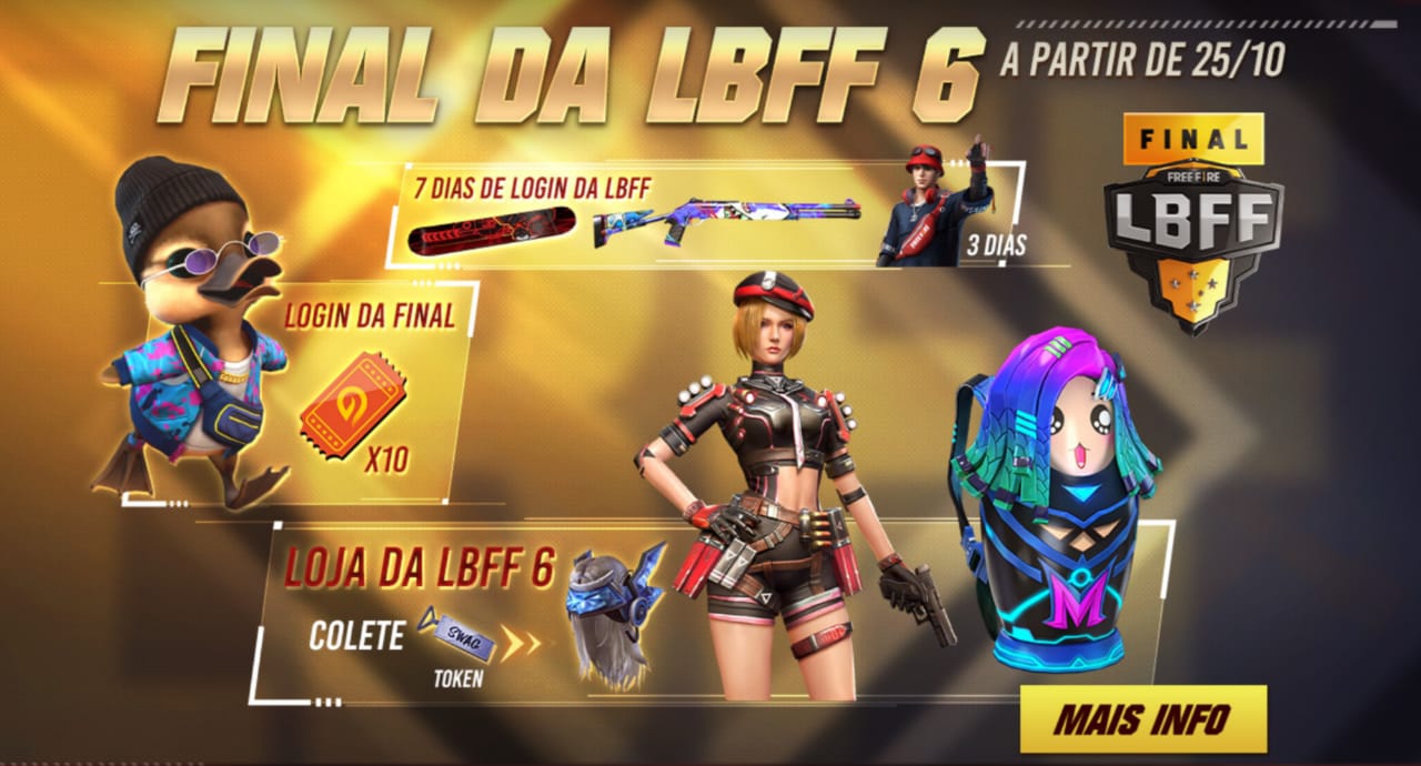 CODIGUIN FF: novo código Free Fire infinito da LBFF 2023