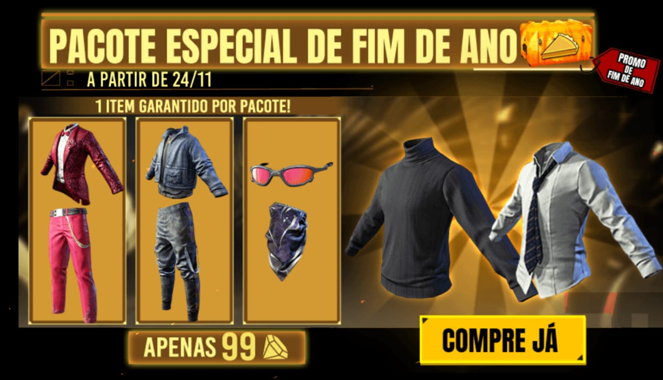 GOLA ALTA PRETA DE VOLTA ESSA SEMANA NO FREE FIRE - Mania Free Fire