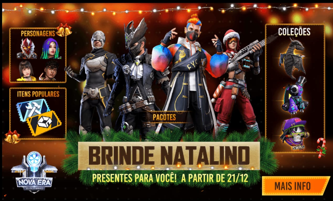 codigo para completar o evento do ff