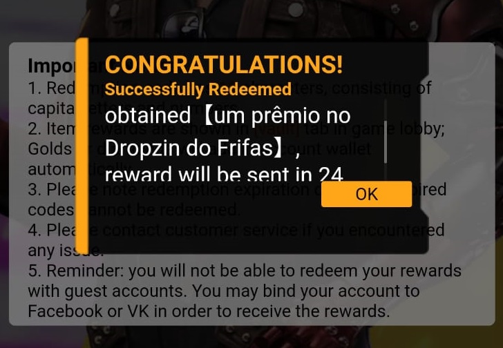 O JOGO VIROU DROPZIN - COMO RESGATAR HOJE CÓDIGO FREE FIRE NO
