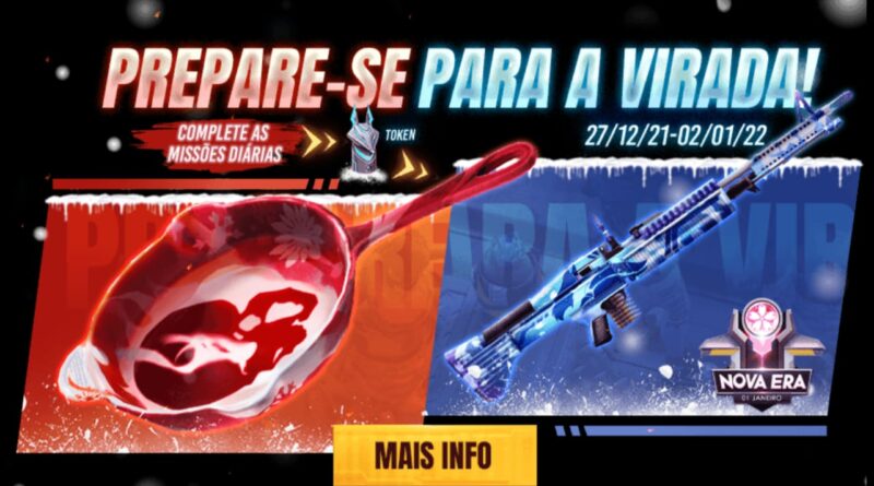 Recarga Free Fire: 5 de abril 2022; Foice Explosiva