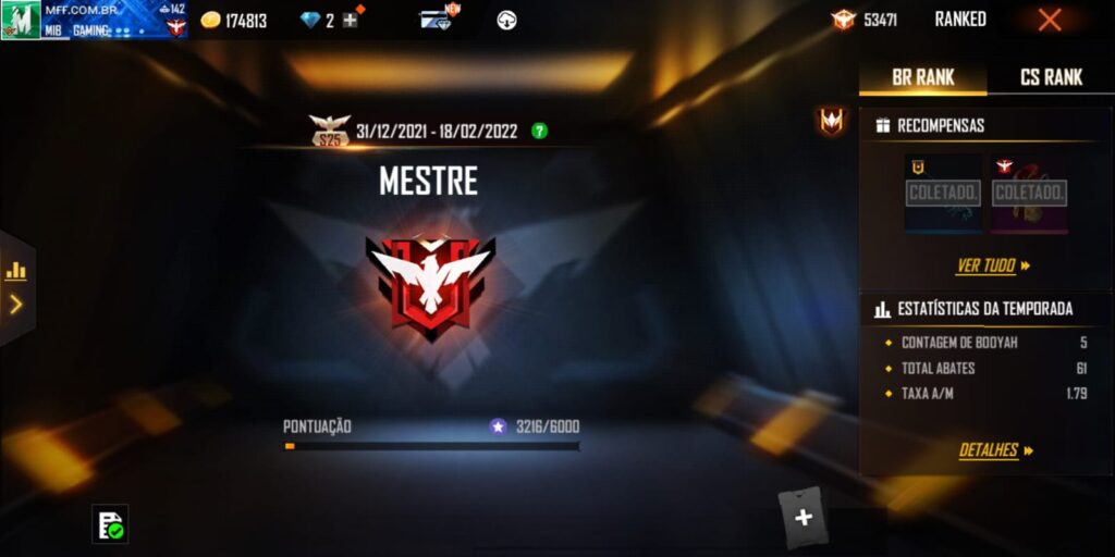 NOVO HACK DE HS MESTRE NO FREE FIRE 