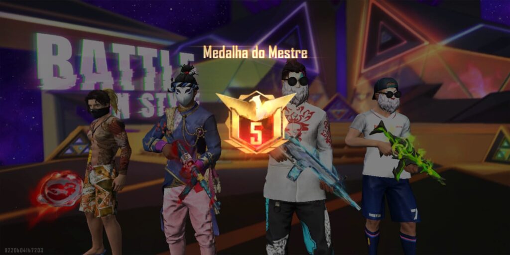 UM DUO MESTRE JOGANDO RANQUEADA (TEMPORADA 8) - FREE FIRE 