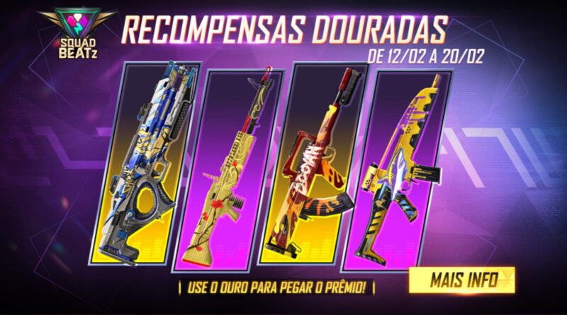 CODIGUIN FF: código Free Fire do Squad Beatz em 2023; veja como resgatar no  Rewards