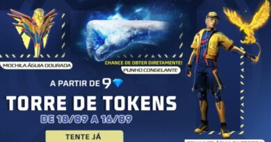 Torre de Tokens (Reprodução Garena Free Fire)